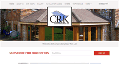Desktop Screenshot of conservatoryroofkits.com