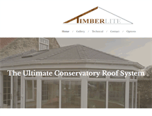 Tablet Screenshot of conservatoryroofkits.co.uk